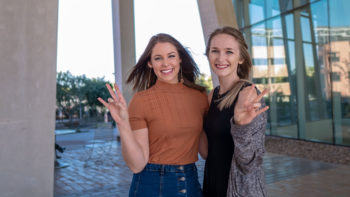 Arizona State University students Sonia Sabrowsky and Madison Sutton, both seniors in the Department of Psychology and Barrett, the Honors College, decided they had to do something to try and prevent teen suicide. 