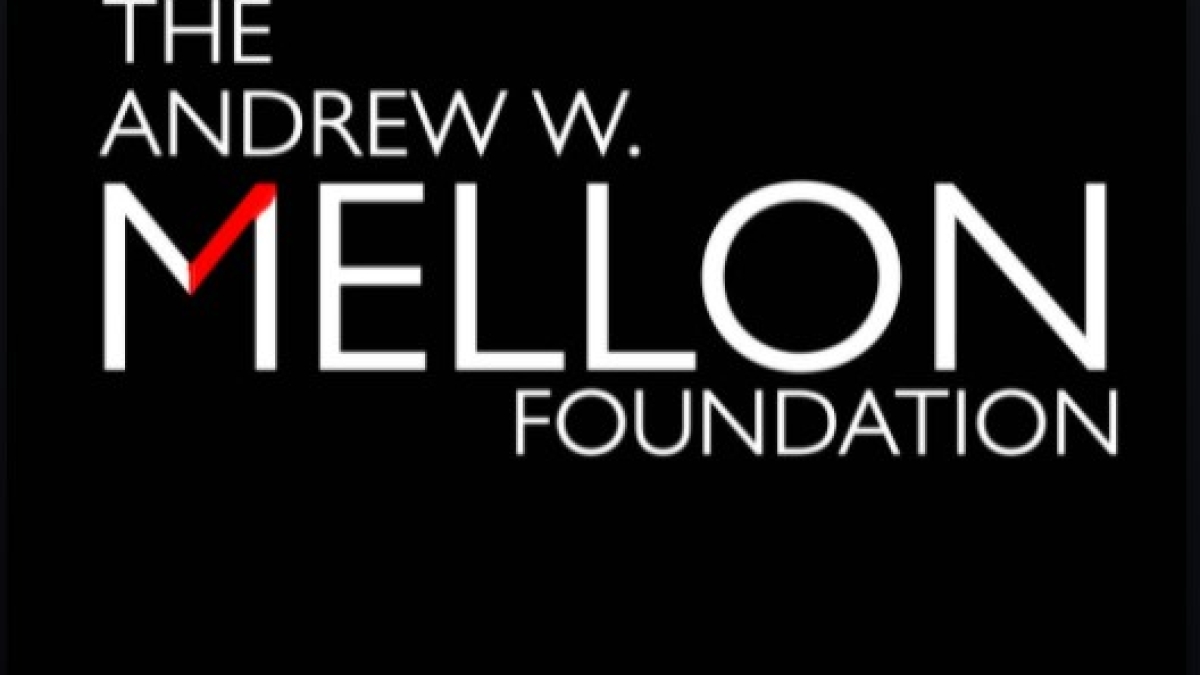 graphic reading "The Andrew W. Mellon Foundation"