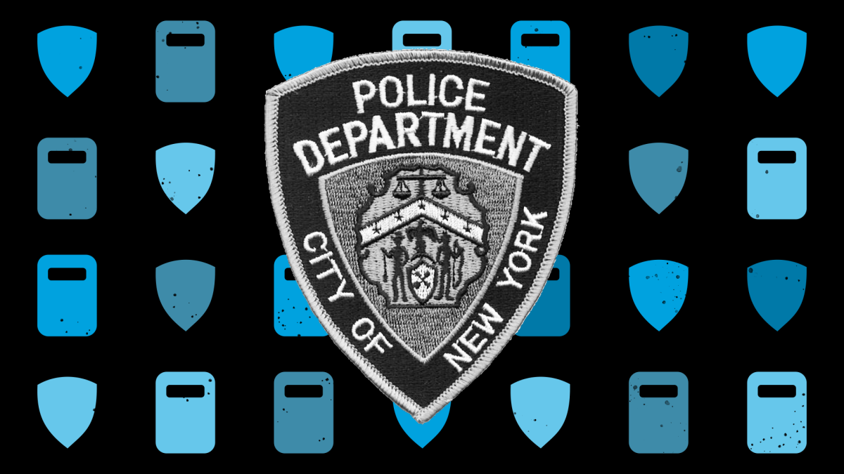 graphic of City of New York police badge