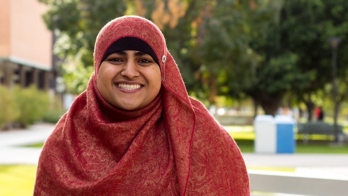 Laraib Mughal won the Dean’s Medal for the School of Politics and Global Studies in fall 2016