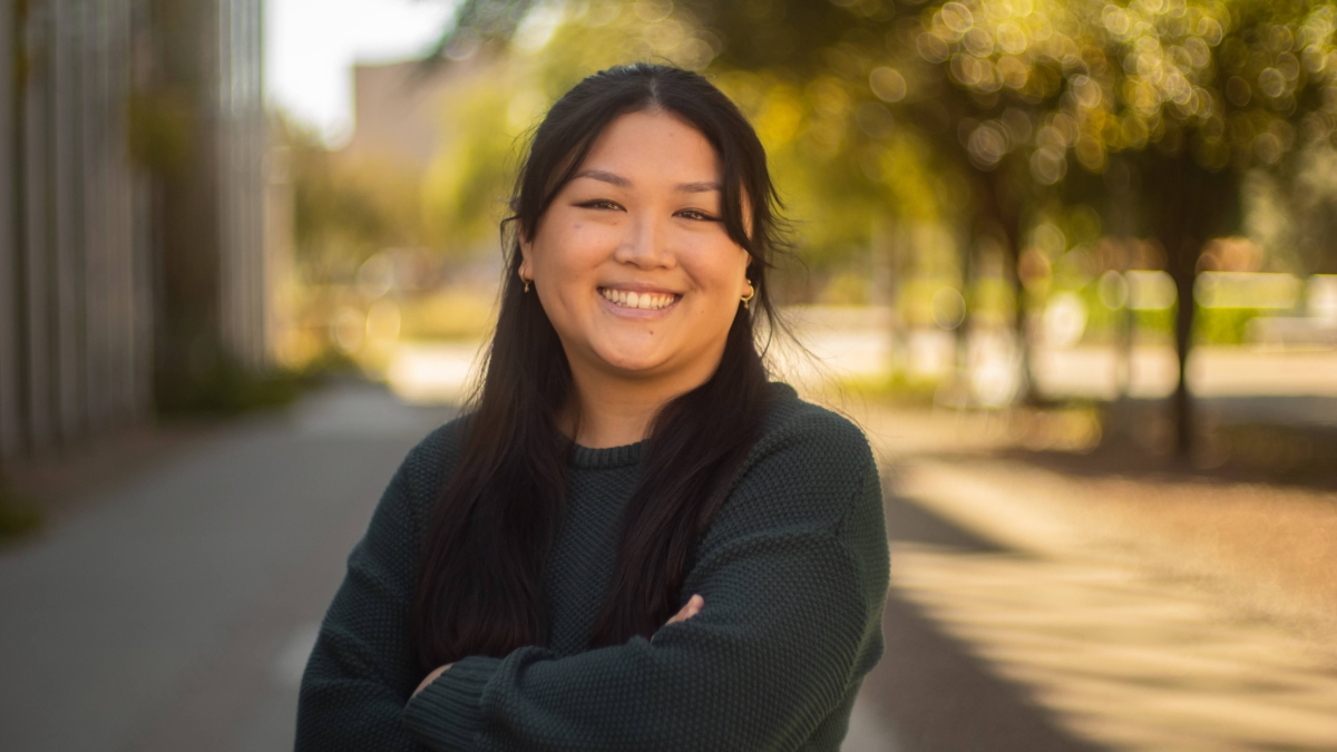 Portrait of ASU student Crystal Li.