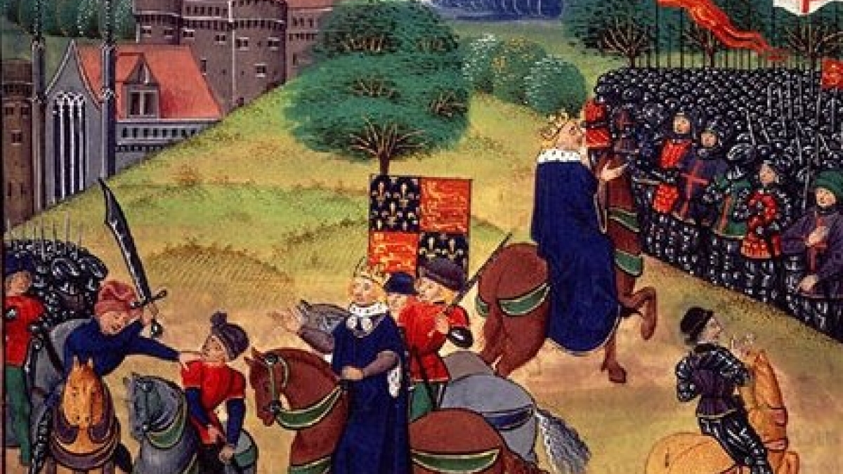 The Peasants’ Revolt of 1381 is mentioned in &quot;The Canterbury Tales.&quot;