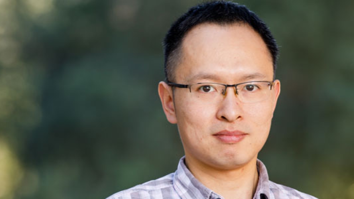 Portrait of Qiyun Zhu, a researcher in ASU's Biodesign Center for Fundamental and Applied Microbiomics and School of Life Sciences.