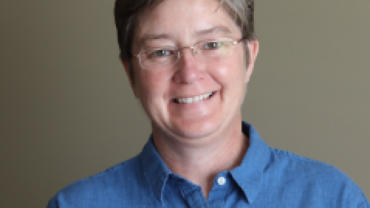 Portrait of ASU Professor Rebecca Sandefur.