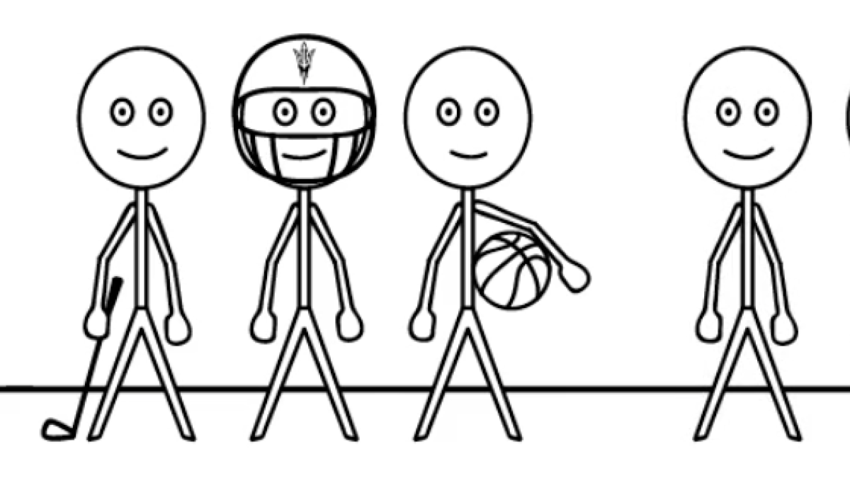 stick figures from video