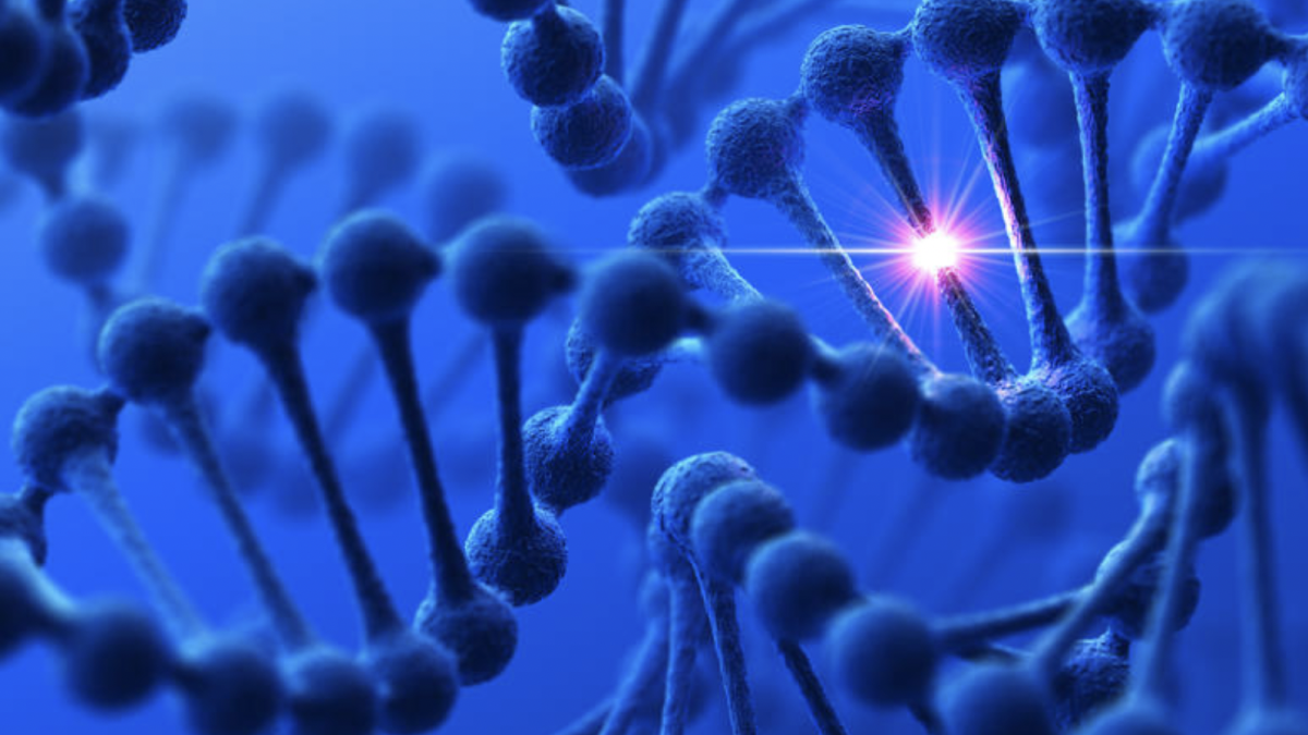 Illustration of DNA.