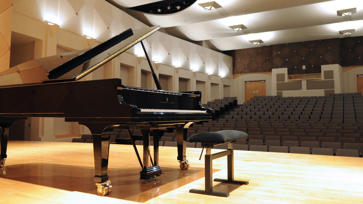 Piano in Katzin Concert Hall