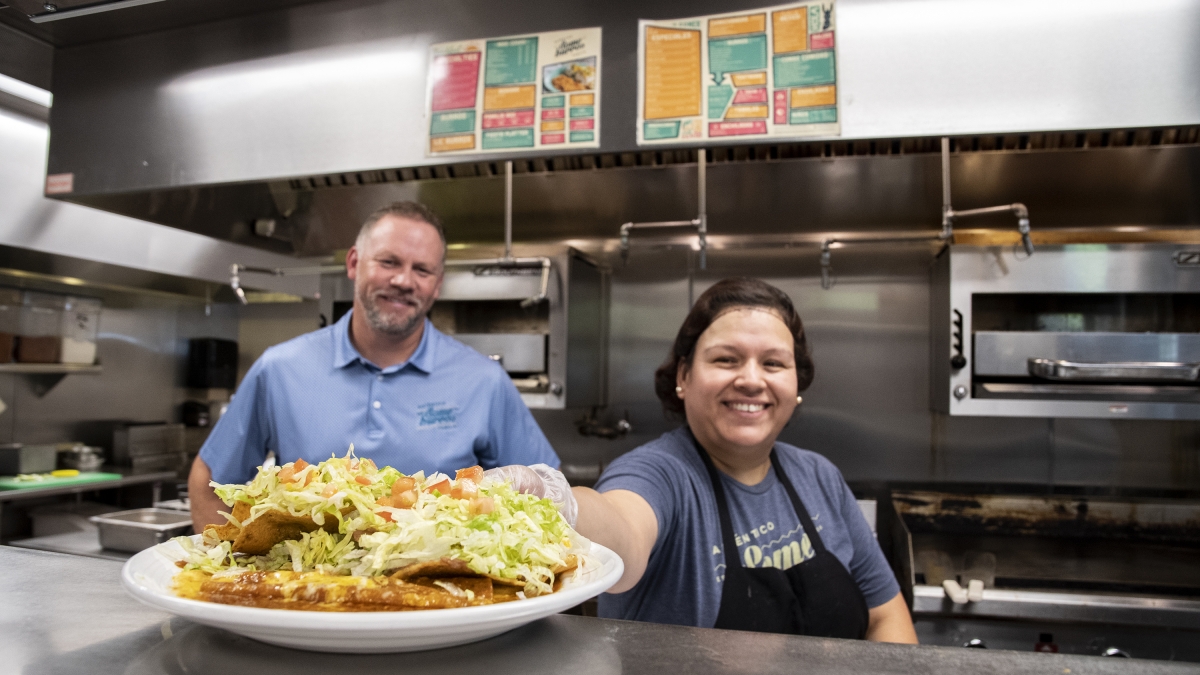 Someburros is locally-owned Mexican restaurant chain serves Vasquez family recipes in eight locations around Arizona. 