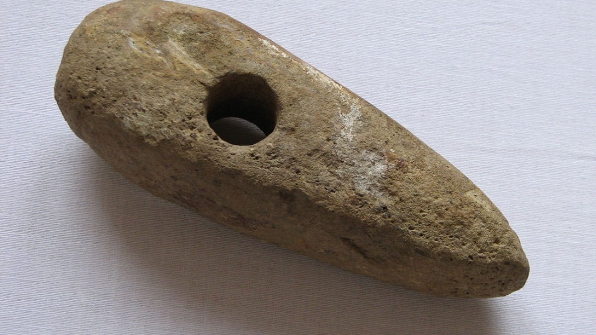 Stone axe/hammer from Slovenia