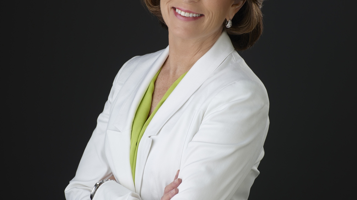 Portrait of Susan Goldberg, editor-in-chief of National Geographic and editorial director of National Geographic Partners, who will join ASU with a joint appointment in the Cronkite School and Global Futures Laboratory.