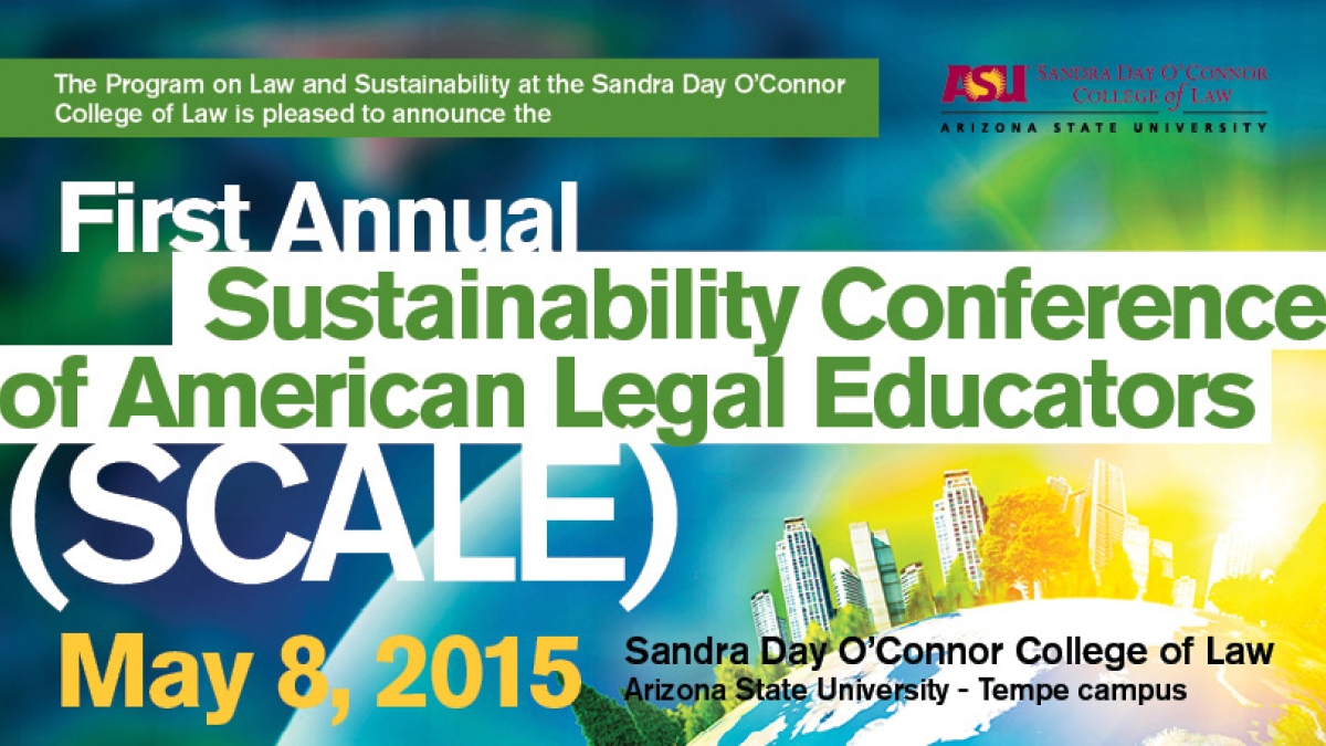 inaugural Sustainability Conference of American Legal Educators
