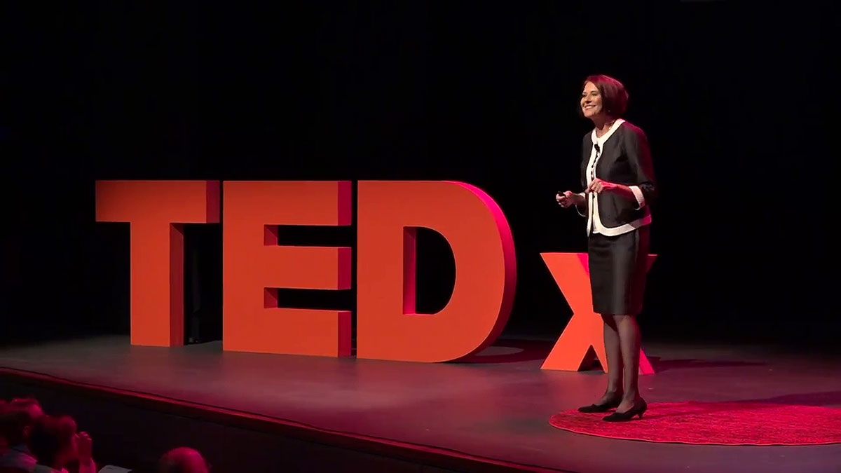 ASU Professor, Danielle McNamara giving a TEDx talk