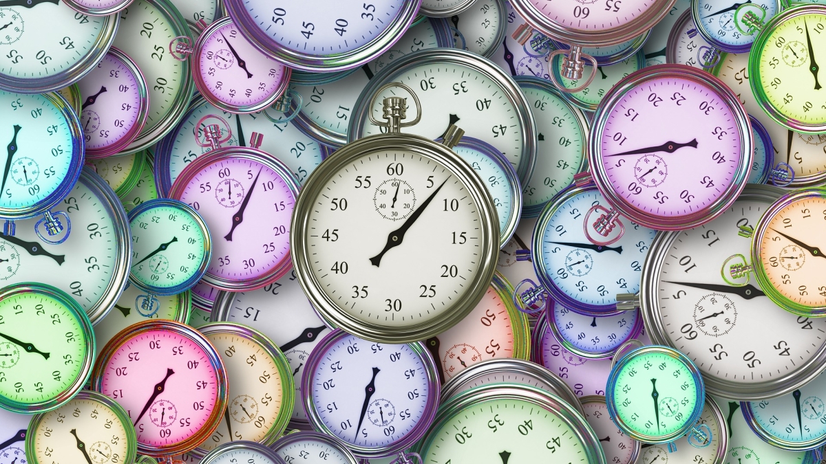 Pixabay image of stopwatches