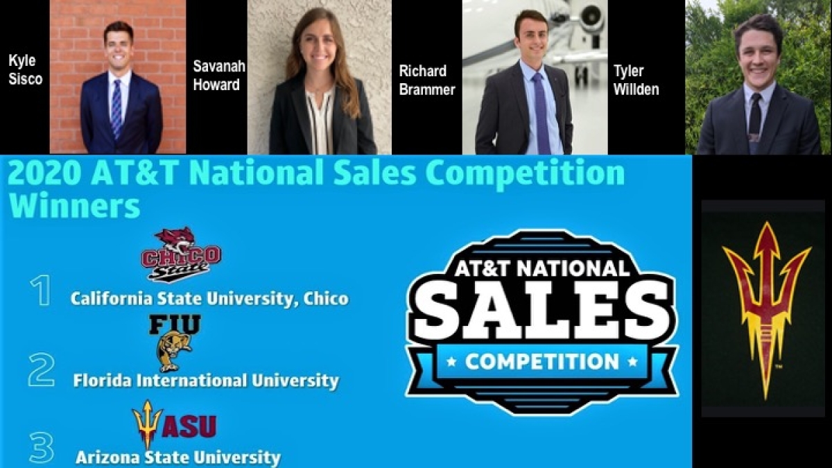 2020 AT&T National Sales Competition Winners