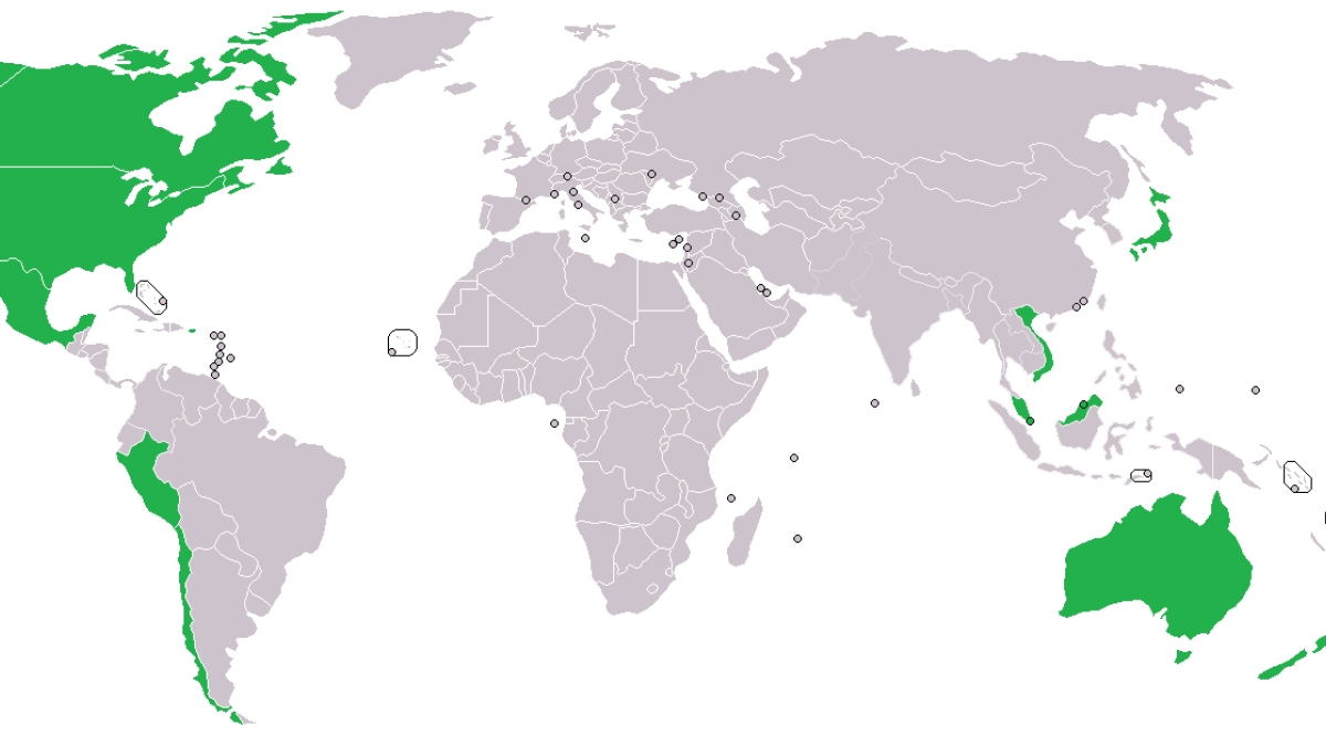Trans Pacific Partnership Countries