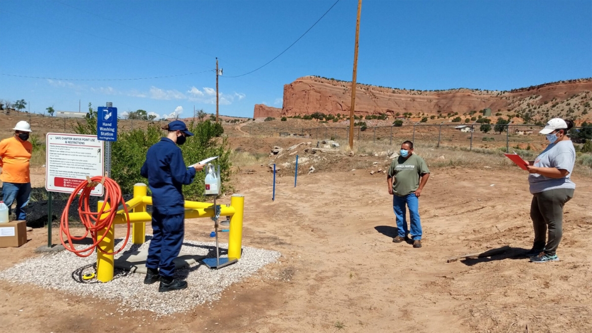 Water systems training for Navajo Nation utility workers