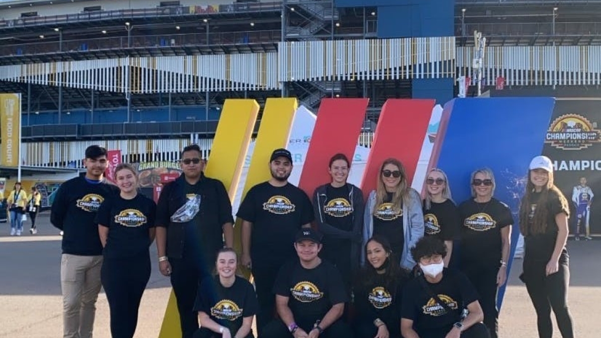 Tourism Student Association, NASCAR, Phoenix Raceway, Championship Weekend, 2021
