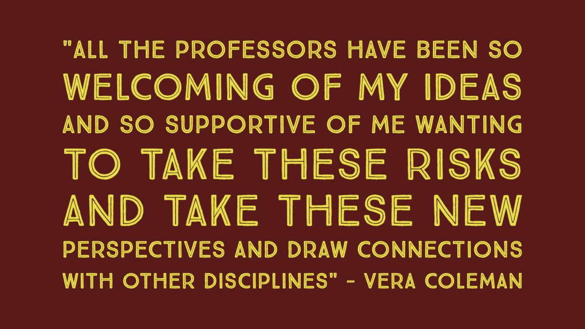 Quote by Vera Coleman
