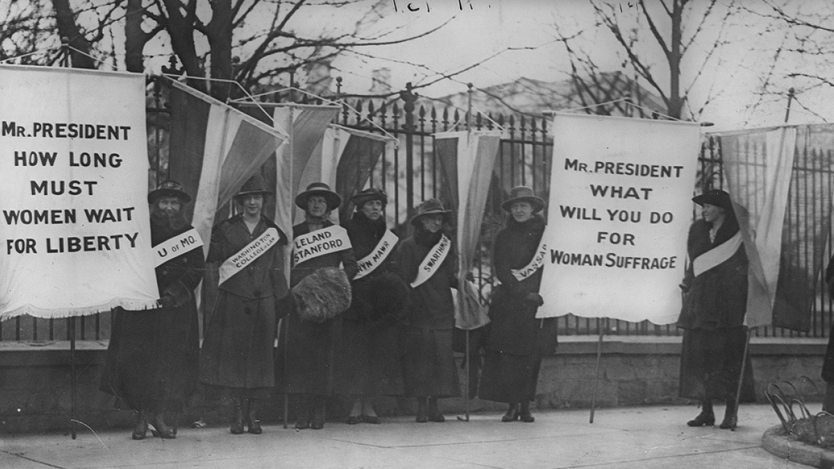 Women's Suffrage - White House Picket