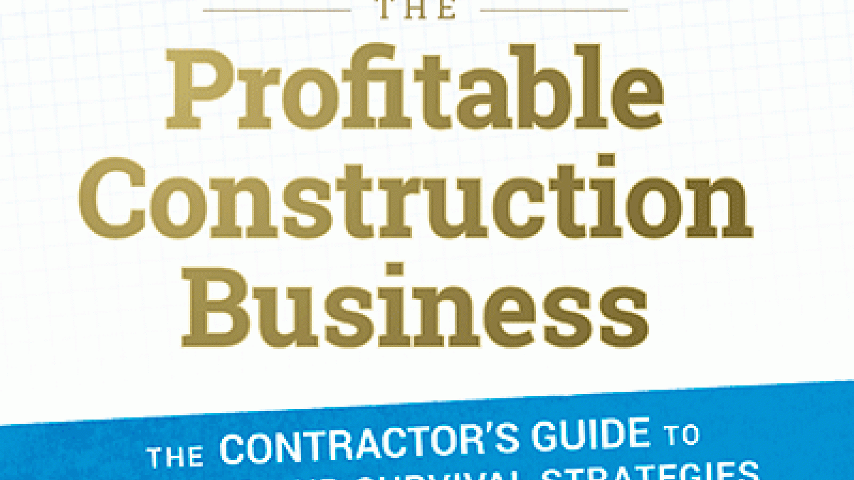 front cover of construction book
