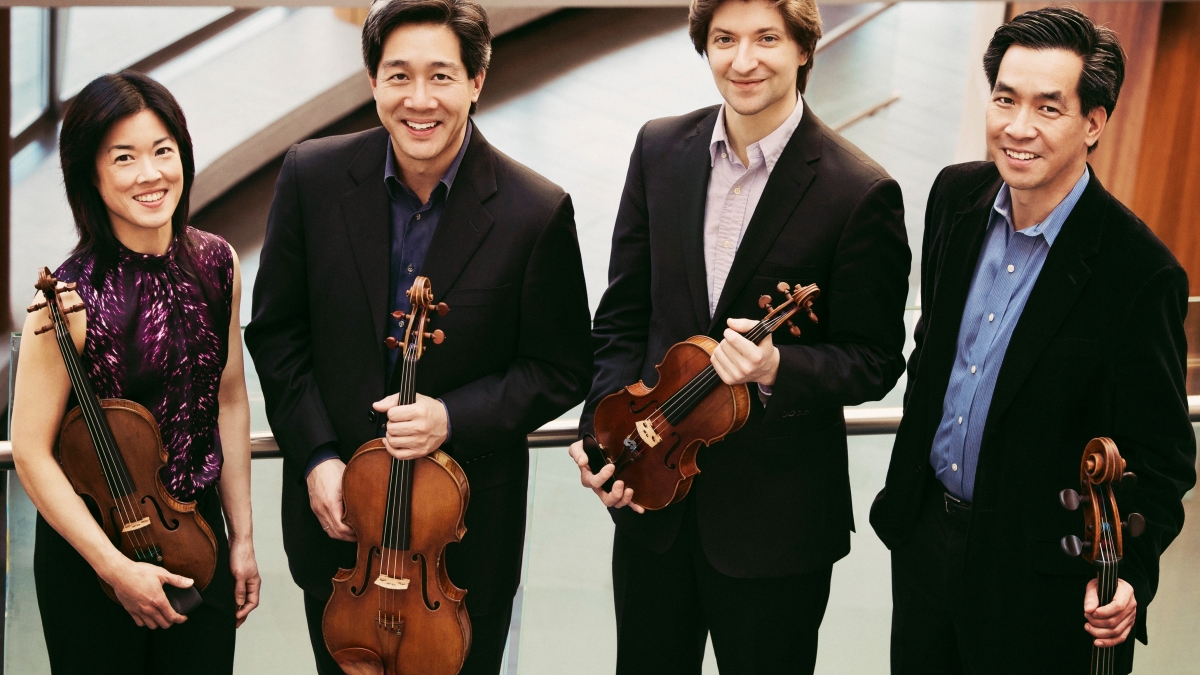 The Ying Quartet, pictured, are the 2016-17 visiting string quartet in residence at ASU's School of Music.