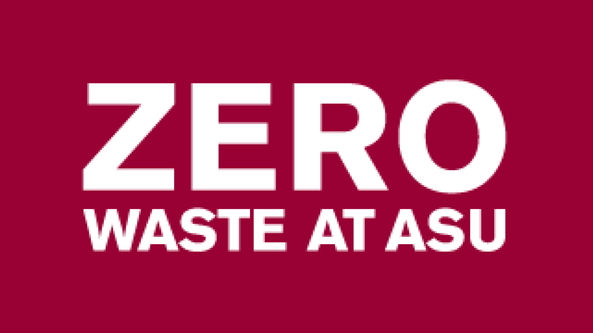 Zero Waste at ASU banner
