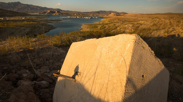 Lake Mead shoreline