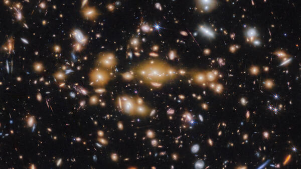 Galaxy cluster.