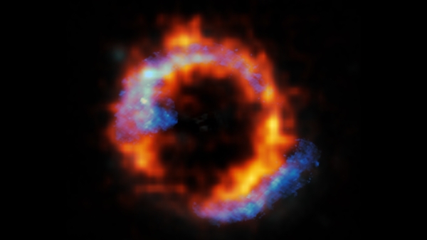 Galaxy PJ0116-24, known as an Einstein ring