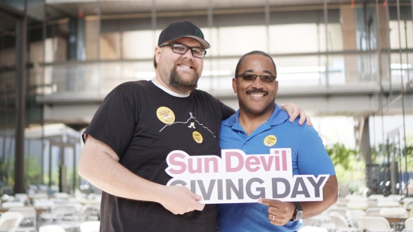 Sun Devil Giving Day is an annual celebration of generosity to ASU.