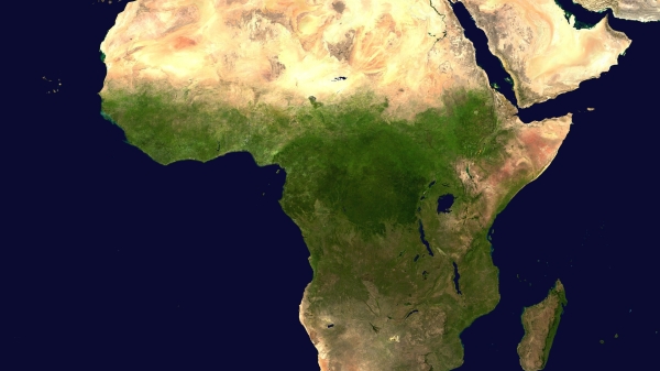 map of Africa