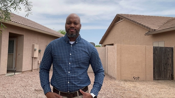 ASU graduate and veteran Antwon Eason, who served 14 years in the U.S. Marines Corps, will be pursuing his second career in project management.