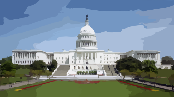 illustration of the U.S. Capitol Building in Washington, D.C.