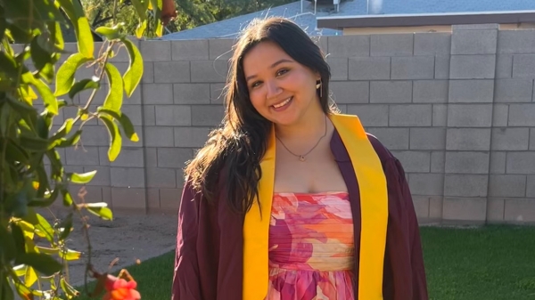 Graduation photo of Azalea Roman