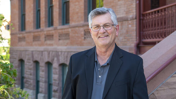 Portrait of ASU Professor William Petuskey.