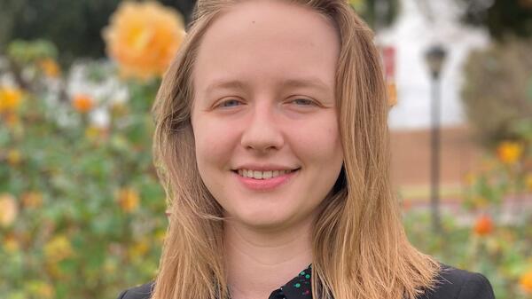 Headshot of Cassiday Durland in an outdoor setting.