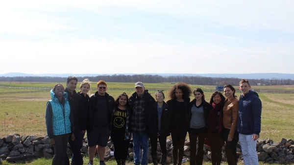 Students in the Policy Design Studio and Internship Program at Gettysburg.