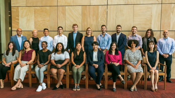 Photo of first cohort of Advance Program students of the Sandra Day O'Connor College of Law