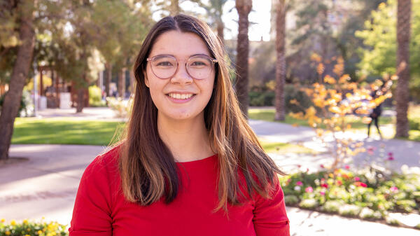 Portrait of ASU grad Holly Hemesath.