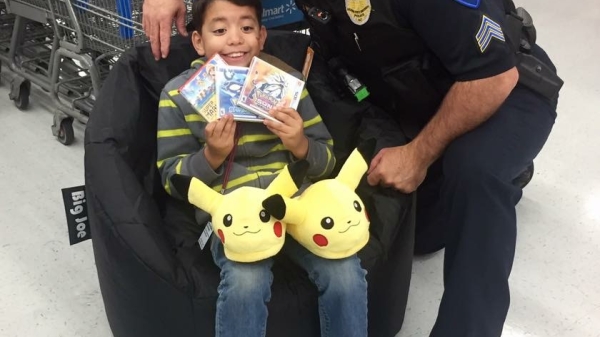 Kids and Cops shopping event