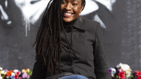 Portrait of Jeanelle Austin, inaugural activist-in-residence at ASU's Center for Work and Democracy.