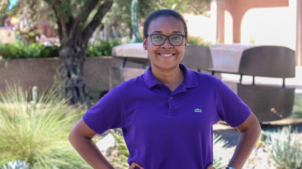 Portrait of ASU Assistant Professor Kenicia Wright.