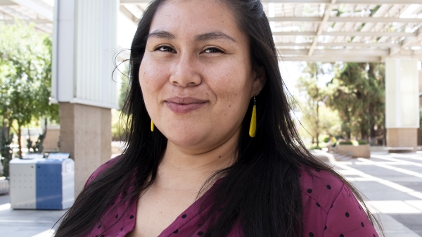 Laura Medina graduated with a master's degree in indigenous rights and social justice from the American Indian Studies program in The College of Liberal Arts and Sciences.