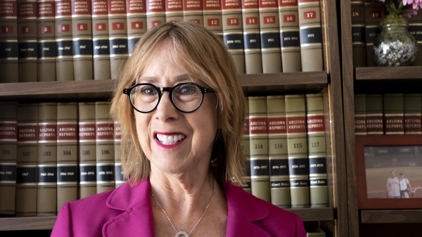 Patience Huntwork is a staff attorney at the Arizona Supreme Court and a board member at The College's Melikian Center.