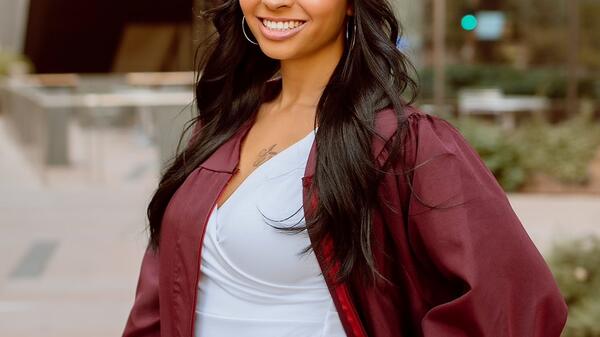 Portrait of Rahnee Jackson, ASU Law Master of Sports Law and Business (MSLB) graduate.