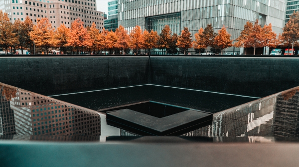 The Ground Zero memorial in New York City