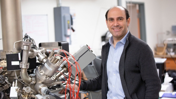 Sefaattin Tongay in his lab.