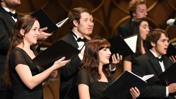 ASU choir singing