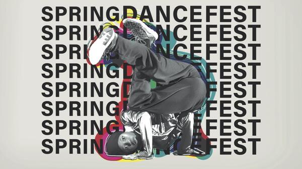 Poster image for SpringDanceFest with dancer 