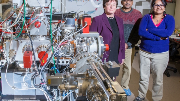 ASU professors Lynda Williams, Rajeev Misra, and Maitrayee Bose